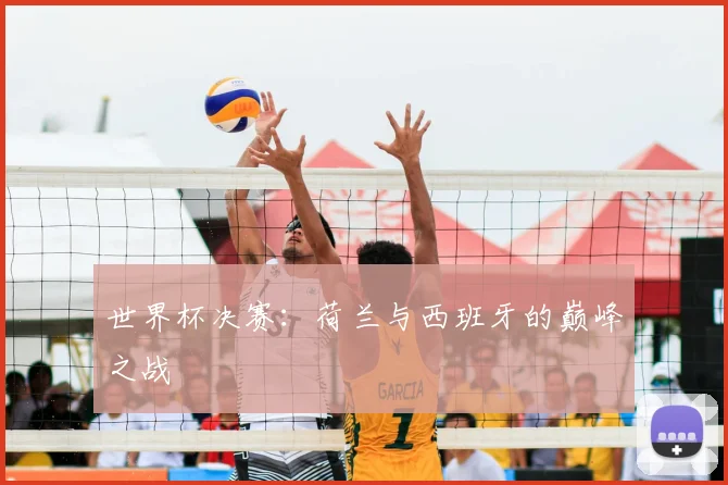 世界杯决赛：荷兰与西班牙的巅峰之战